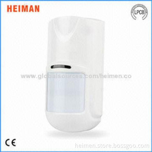 Dual-tech Pet Immune PIR Motion Alarm, Anti-white Light, Anti RF Interference